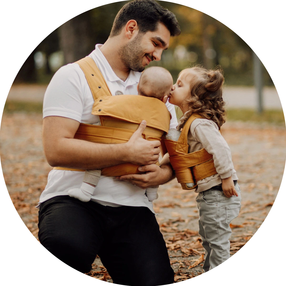 Marsupi Babytrage Classic und mini butterscotch