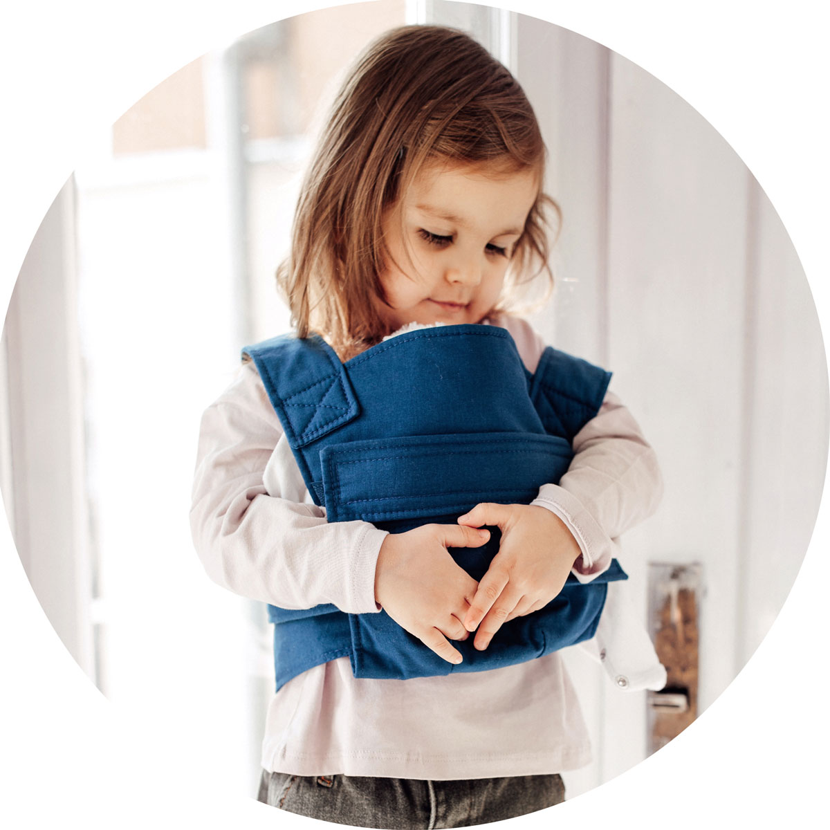 mini Marsupi Puppentrage ocean