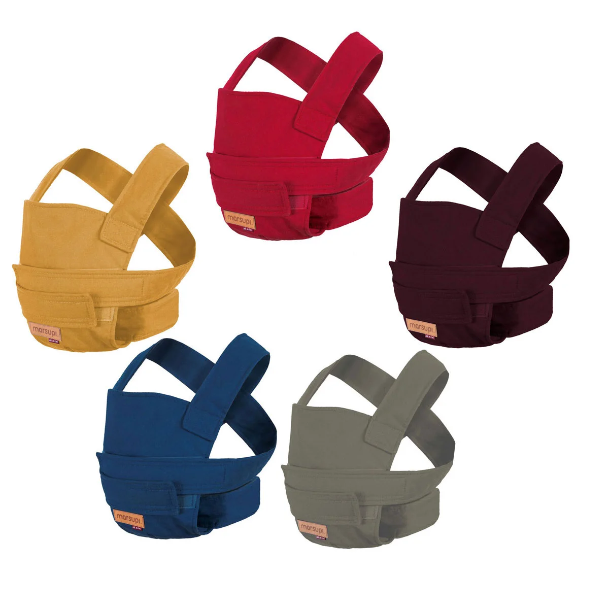 alle mini Marsupi Farben